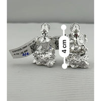 Load image into Gallery viewer, Silver Ganesh Lakshmi Idol Set 100gm solid
