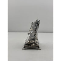 Load image into Gallery viewer, Silver Ganesha Idol 120gm – Divine Ganpati Murti for Home Mandir &amp; Gifting
