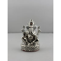Load image into Gallery viewer, Silver Ganesha Idol 22gm – Divine Ganpati Murti for Home Mandir &amp; Gifting
