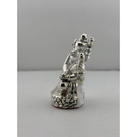 Load image into Gallery viewer, Silver Ganesha Idol 22gm – Divine Ganpati Murti for Home Mandir &amp; Gifting
