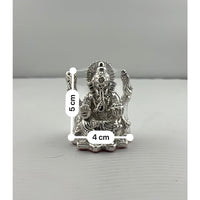 Load image into Gallery viewer, Silver Ganesha Idol Design 4 16gm – Divine Ganpati Murti for Home Mandir &amp; Gifting
