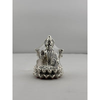 Load image into Gallery viewer, Silver Goddess Lakshmi Idol Design 2 20gm – Divine Laxmi Murti for Home Mandir &amp; Gifting
