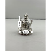 Load image into Gallery viewer, Silver Goddess Lakshmi Idol Design 2 20gm – Divine Laxmi Murti for Home Mandir &amp; Gifting
