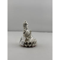 Load image into Gallery viewer, Silver Goddess Lakshmi Idol Design 2 20gm – Divine Laxmi Murti for Home Mandir &amp; Gifting
