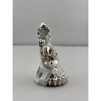 Load image into Gallery viewer, Silver Goddess Lakshmi Idol Design 3 20gm – Divine Laxmi Murti for Home Mandir &amp; Gifting
