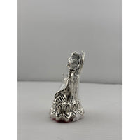 Load image into Gallery viewer, Silver Goddess Lakshmi Idol Design 4 23gm – Divine Laxmi Murti for Home Mandir &amp; Gifting
