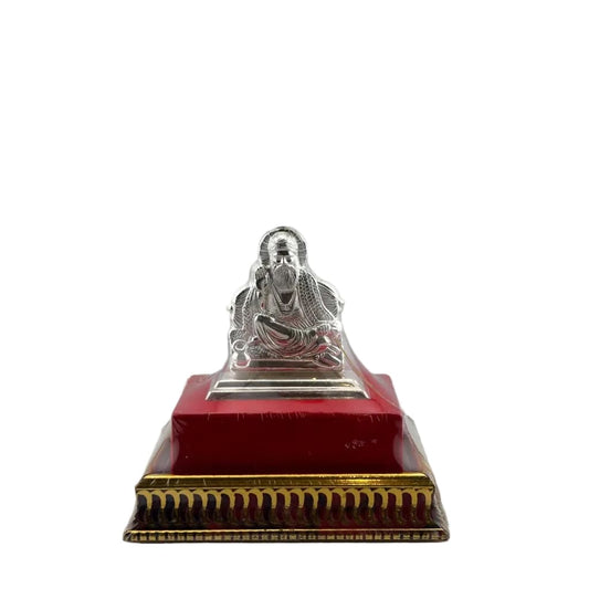 Silver Guru Nanak Dev Idol 22gm – Sacred Murti for Home