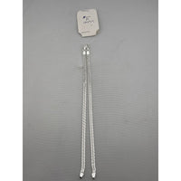 Load image into Gallery viewer, Silver Japanese Curb Link Bracelet 925 – Flat Chain
