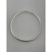 Load image into Gallery viewer, Silver Kada with Diamond-Cut Cross-Hatch &amp; Beaded Milgrain