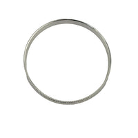 Load image into Gallery viewer, Silver Kada with Fine Beaded Edge Border – 925 Sterling
