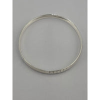 Load image into Gallery viewer, Silver Kada with Knurled Segments &amp; Raised Dot Panels – 925