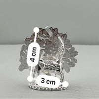 Load image into Gallery viewer, Silver Kamadhenu Idol 30gm – Sacred Wish – Fulfilling Cow Murti for Pooja
