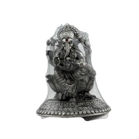 Load image into Gallery viewer, Silver Lord Ganesh Idol 30gm – Spiritual Ganesh Murti for Temple Decor &amp; Festivals
