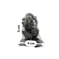 Load image into Gallery viewer, Silver Lord Ganesh Idol 30gm – Spiritual Ganesh Murti for Temple Decor &amp; Festivals
