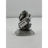 Load image into Gallery viewer, Silver Lord Ganesh Idol 30gm – Spiritual Ganesh Murti for Temple Decor &amp; Festivals

