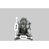 Load image into Gallery viewer, Silver Lord Ganesh – Spiritual Ganesh Murti for Temple Decor &amp; Festivals
