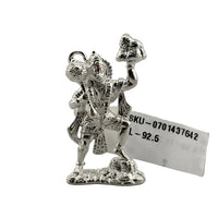 Load image into Gallery viewer, Silver Lord Hanuman Idol 10gm – Spiritual Hanuman Murti for Temple Decor &amp; Festivals
