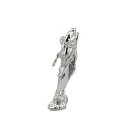 Load image into Gallery viewer, Silver Lord Hanuman Idol – Spiritual Hanuman Murti for Temple Decor &amp; Festivals
