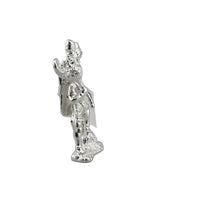 Load image into Gallery viewer, Silver Lord Hanuman Idol – Spiritual Hanuman Murti for Temple Decor &amp; Festivals
