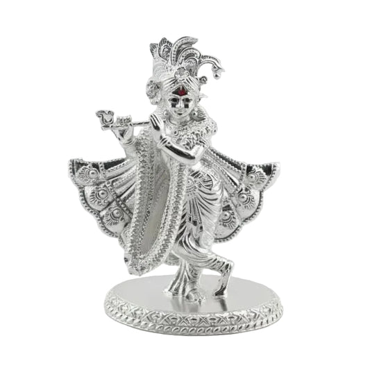 Sterling Silver (92.5% purity) Lord Krishna Idol 32gm –