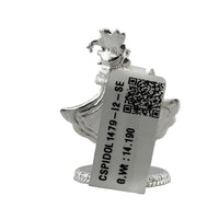 Load image into Gallery viewer, Silver Lord Krishna Idol – Spiritual Krishna Murti for Temple Decor &amp; Festivals
