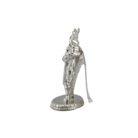 Load image into Gallery viewer, Silver Lord Krishna Idol – Spiritual Krishna Murti for Temple Decor &amp; Festivals

