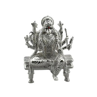 Load image into Gallery viewer, Silver Lord Narasimha Idol
