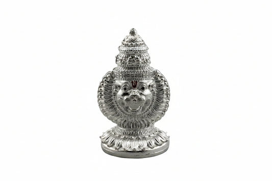 Sterling Silver (92.5% purity) Lord Narasimha Idol –