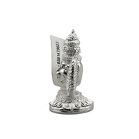 Load image into Gallery viewer, Silver Lord Narasimha Idol – Spiritual Narasimha Murti for Temple Decor &amp; Festivals
