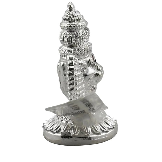 Sterling Silver (92.5% purity) Lord Narasimha Idol –
