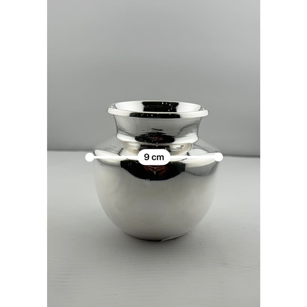 Silver Lota 116gm – Traditional Pooja Kalash for Rituals &
