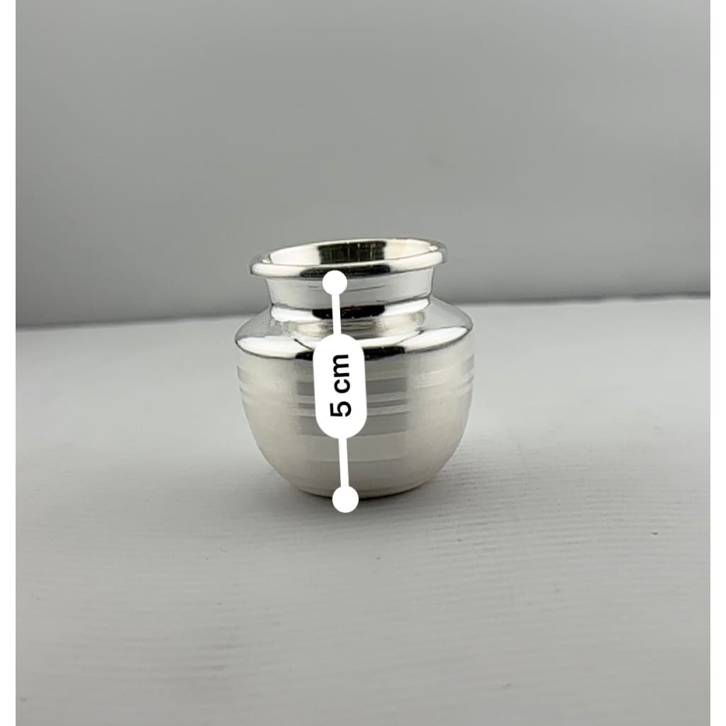Silver Lota 30gm – Traditional Pooja Kalash for Rituals &