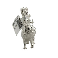 Load image into Gallery viewer, Silver Maa Durga Idol – Spiritual Durga Murti for Temple Decor &amp; Festivals
