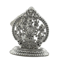 Load image into Gallery viewer, Silver Maa Lakshmi Idol 10gm – Spiritual Lakshmi Murti for Temple Decor &amp; Festivals

