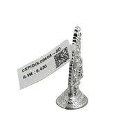 Load image into Gallery viewer, Silver Maa Lakshmi Idol 10gm – Spiritual Lakshmi Murti for Temple Decor &amp; Festivals
