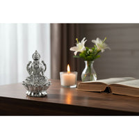 Load image into Gallery viewer, Silver Maa Lakshmi Idol 18gm – Spiritual Lakshmi Murti for Temple Decor &amp; Festivals
