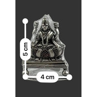 Load image into Gallery viewer, Silver Maa Lakshmi Idol 27gm – Spiritual Lakshmi Murti for Temple Decor &amp; Festivals
