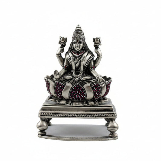 925 Sterling Silver Maa Lakshmi Idol 27gm