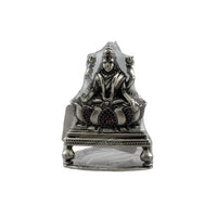 Load image into Gallery viewer, Silver Maa Lakshmi Idol 27gm – Spiritual Lakshmi Murti for Temple Decor &amp; Festivals
