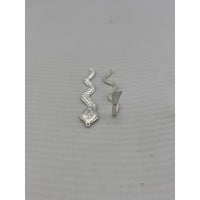 Load image into Gallery viewer, Silver Nag Nagin Snake Set of 2 Handcrafted (2g) - Puja Item
