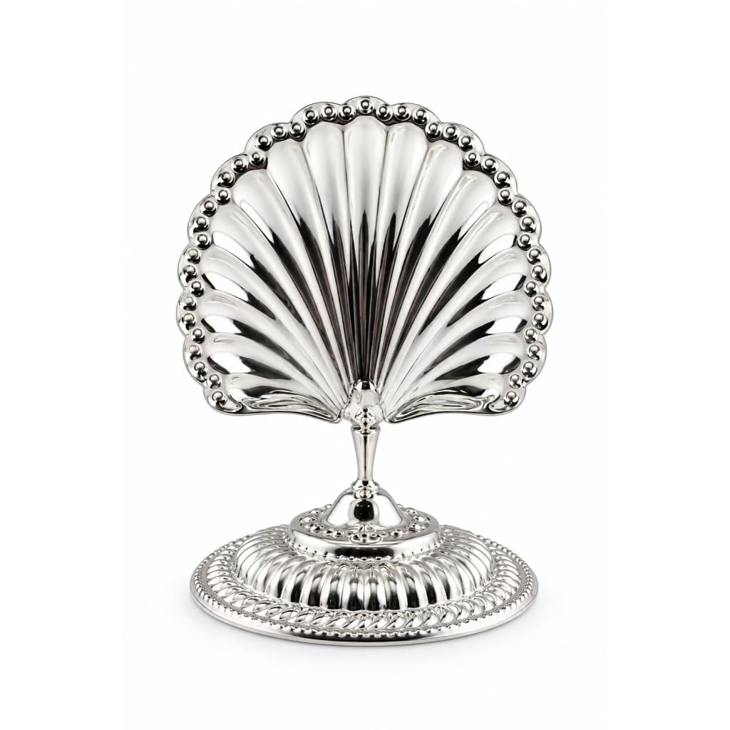 Silver Peacock Diya 29gm – Traditional Pooja Lamp