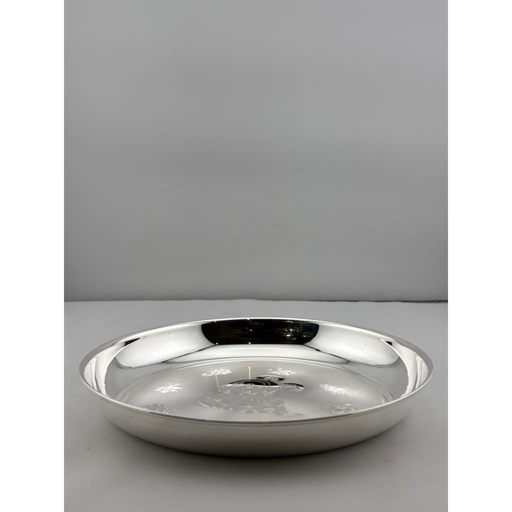Silver Plate 150gm – Traditional Serving for kids& Gifting