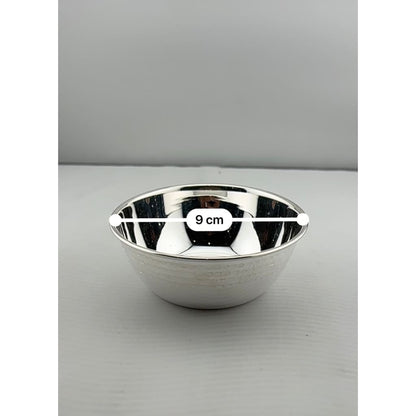 Silver Rose Design Bowl 76gm – Traditional for Serving &