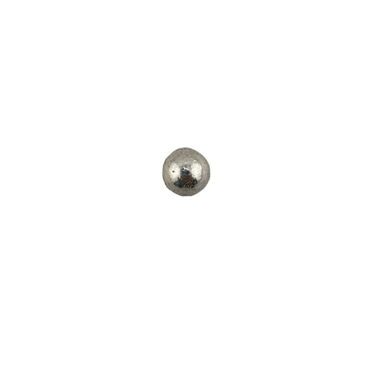 Silver Round Ball Spacer Bead Handcrafted (3.88g) - Beads