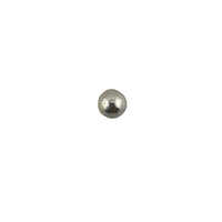Load image into Gallery viewer, Silver Round Ball Spacer Bead Handcrafted (3.88g) - Beads
