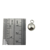 Load image into Gallery viewer, Silver Round Ball Spacer Bead Handcrafted (4.26g) - Beads
