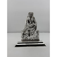 Load image into Gallery viewer, Silver Sai Baba Idol 20gm – Spiritual Sai Baba Murti for Temple Decor &amp; Festivals
