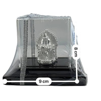 Load image into Gallery viewer, Silver Sai Baba Idol 35gm – Spiritual Sai Baba Murti for Temple Decor &amp; Festivals
