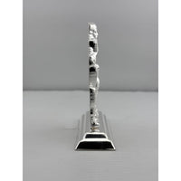 Load image into Gallery viewer, Silver Sai Baba Idol gm – Spiritual Sai Baba Murti for Temple Decor &amp; Festivals
