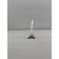 Load image into Gallery viewer, Silver Shiva Family Idol 10gm – Spiritual Shiv Parivar Murti for Home Mandir
